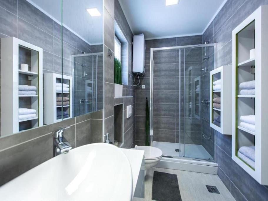Bleu Villa - Three Bedroom Villa With Balcony And City View Dubrovnik Exteriör bild